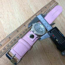 Load image into Gallery viewer, Unused Gruen Men Lady Wide Band Rhinestone Analog Quartz Watch Hours~New Battery