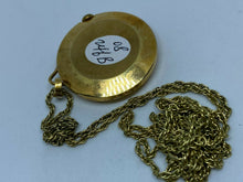 Load image into Gallery viewer, Vintage ADRA Lady Gold Tone Slim Hand-Wind Necklace Pendant Pocket Watch Hours