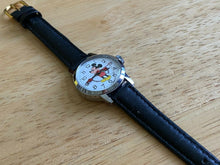 Load image into Gallery viewer, Vintage Disney Mickey Mouse By Bradley Silver Hand-Wind Mechanical Watch Hours