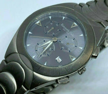 Load image into Gallery viewer, Kenneth Cole Men Gunmetal Analog Quartz Chronograph Watch Hours~Date~New Battery