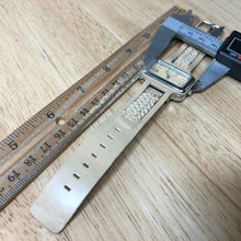 Load image into Gallery viewer, Vintage PEDRE Lady Silver Beige Rectangle Analog Quartz Watch Hours~New Battery