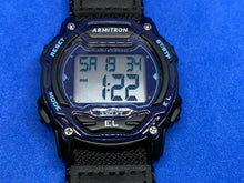 Load image into Gallery viewer, Armitron 45/7004 Men 50m Black Nylon Digital Alarm Chrono Watch Hour~New Battery