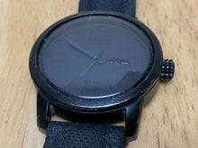Load image into Gallery viewer, Citizen Eco-Drive E101 Mens 100m Black Fabric Analog Quartz Watch Hours~Day Date