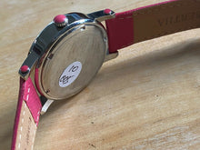 Load image into Gallery viewer, Bertha Lady Rhinestone Ocean Life Leather Analog Quartz Watch Hours~New Battery