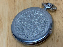 Load image into Gallery viewer, VTG Molnija CCCP Military Dial Small Second Silver Hand-Wind Pocket Watch Hours