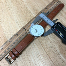 Load image into Gallery viewer, Unused Sprezza Men Silver White Slim Design Analog Quartz Watch Hour~New Battery