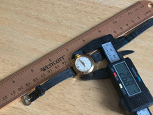 Load image into Gallery viewer, Vintage Timex Lady Gold Tone Water Proof Leather Hand-Wind Mechanical Watch Hour