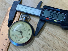 Load image into Gallery viewer, Vintage Engorsele Austria Mens Silver Hand-Wind Mechanical Pocket Watch Hours