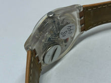 Load image into Gallery viewer, Retro 2002 Swatch Swiss IP36 Mens Leather Analog Quartz Watch Hours~New Battery