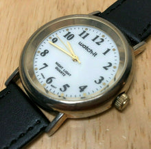 Load image into Gallery viewer, Vintage Watch-it Night Light Men Silver White Analog Quartz Watch Hours~New Batt