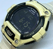 Load image into Gallery viewer, Casio W-S220 Mens 100m Reverse LCD Digital Quartz Chrono Watch Hours~New Battery