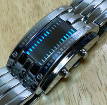Load image into Gallery viewer, Unbranded Stylish Mens Rectangle Binary Digital Quartz Watch Hours~New Battery