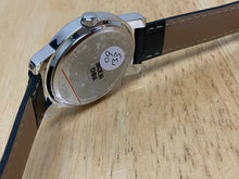 Load image into Gallery viewer, MSI General Mens Japan Movt Silver Leather Analog Quartz Watch Hours~New Battery
