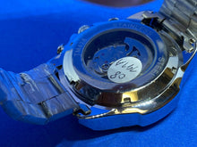 Load image into Gallery viewer, Unused Winner Mens Skeleton Silver Black Stylish Self-Wind Automatic Watch Hours