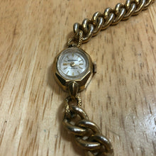 Load image into Gallery viewer, Vintage Voumard Lady 17J Gold Tone Cocktail Hand-Winding Mechanical Watch Hours