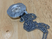 Load image into Gallery viewer, Vintage Focal Deluxe Lady Silver Hand-Wind Mechanical Pendant Pocket Watch Hours