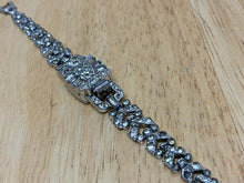 Load image into Gallery viewer, VTG Baldwin Lady 17J Pop Cover Rhinestone Swiss Hand-Wind Mechanical Watch Hours