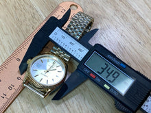 Load image into Gallery viewer, Vintage Watch-it Men Gold Tone Fluted Bezel Analog Quartz Watch Hour~New Battery