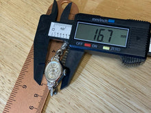 Load image into Gallery viewer, VTG Gruen Lady 4 Diamonds 10k GF Band Cocktail Hand-Wind Mechanical Watch Hours