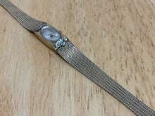 Load image into Gallery viewer, Waltham Lady 10k Gold Filled Band 6 Diamonds 17J Hand-Wind Mechanical Watch Hour