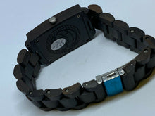 Load image into Gallery viewer, Earth Men All Brown Solid Wood Barrel Analog Quartz Watch Hours~Date~New Battery