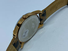 Load image into Gallery viewer, Charles Latour Men Lady Dual Tone Leather Analog Quartz Watch Hours~New Battery