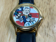 Load image into Gallery viewer, Vintage President Clinton Pardon 4 Cash Men Analog Quartz Watch Hour~New Battery