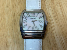 Load image into Gallery viewer, Honora Mens 30m Swiss Parts Silver Barrel Analog Quartz Watch Hours~New Battery