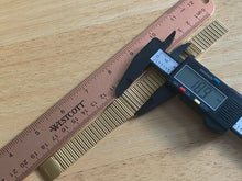Load image into Gallery viewer, Original New Vintage Hamilton Mens Gold Tone SS Steel Watch Strap Band~19mm