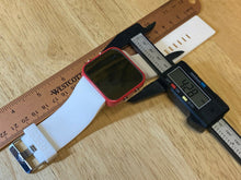 Load image into Gallery viewer, Mirror 1:Face Square Modern Black LED Digital Quartz Watch Hour~Date~New Battery