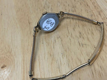 Load image into Gallery viewer, VTG Hydepark Lady 10k RGP GF Band Faux Gemstones Hand-Wind Mechanical Watch Hour