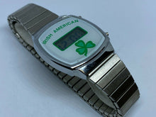Load image into Gallery viewer, Vintage Iris America Mens Silver LCD Digital Quartz Watch Hours~Date~New Battery