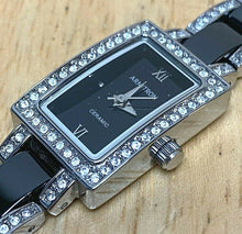 Load image into Gallery viewer, Armitron 75/39555V Lady Ceramic Swiss Parts Analog Quartz Watch Hour~New Battery