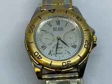 Load image into Gallery viewer, Vintage Bill Blass Men Moving Bezel Analog Quartz Watch Hour~Day Date~New Batter