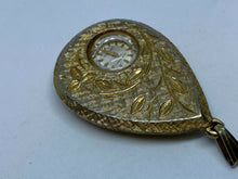Load image into Gallery viewer, Vintage Stratford Lady Gold Tone Hand-Wind Up Necklace Pendant Pocket Watch Hour