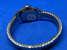 Load image into Gallery viewer, Vintage Timex Lady Classic Silver Stretch Band Hand-Wind Mechanical Watch Hours