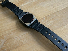 Load image into Gallery viewer, Rare Vintage Texas Instruments Mens Plastic RED LED Digital Watch Hours~Date