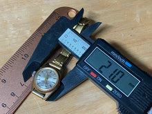 Load image into Gallery viewer, Vintage Benrus Lady 17 Jewels Gold Tone Stretch Hand-Wind Mechanical Watch Hours