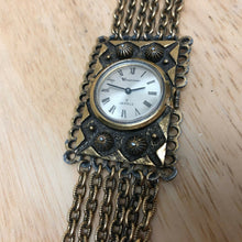 Load image into Gallery viewer, Vintage Vendome Lady 7 Jewels 4-Chain Roman Hand-Winding Mechanical Watch Hours