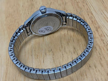 Load image into Gallery viewer, Vintage Criterion Lady Silver Stretch Band Beefy Hand-Wind Mechanical Watch Hour