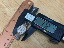 Load image into Gallery viewer, Vintage Jubilee Lady 2 Diamonds Silver Stretch Hand-Wind Mechanical Watch Hours