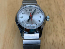 Load image into Gallery viewer, Vintage Criterion Lady Silver Stretch Band Beefy Hand-Wind Mechanical Watch Hour
