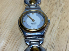 Load image into Gallery viewer, Swatch Swiss Irony Lady Dual Tone Steel Analog Quartz Watch Hours~New Battery