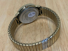 Load image into Gallery viewer, Timex Indiglo Mens 30m Gold Tone Analog Quartz Watch Hours~Day Date~New Battery