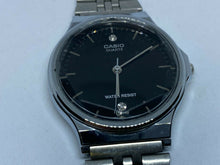 Load image into Gallery viewer, Casio MQ-1000 Lady Silver Black Prism Crystal Analog Quartz Watch Hours~New Batt