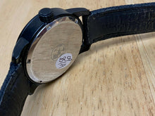 Load image into Gallery viewer, Citizen Eco-Drive E101 Mens 100m Black Fabric Analog Quartz Watch Hours~Day Date