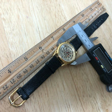 Load image into Gallery viewer, Vintage Armitron Men Gold Tone Skeleton Roman Analog Quartz Watch Hours~New Batt
