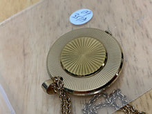 Load image into Gallery viewer, VTG Caravelle Bulova Lady Gold Tone Swiss Hand-Wind Pendant Pocket Watch Hours