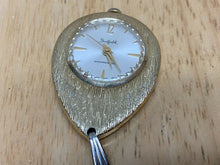Load image into Gallery viewer, Vintage Sheffield Swiss Lady Aluminum Hand-Wind Pendant Pocket Watch Hours