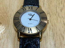 Load image into Gallery viewer, Vintage Swiss Time Men Golf Ball Textured Dial Analog Quartz Watch Hour~New Batt